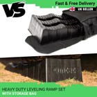HEAVY DUTY LEVELING RAMP SET CAMPERVAN MOTORHOME 5 TON CAPACITY STORAGE BAG