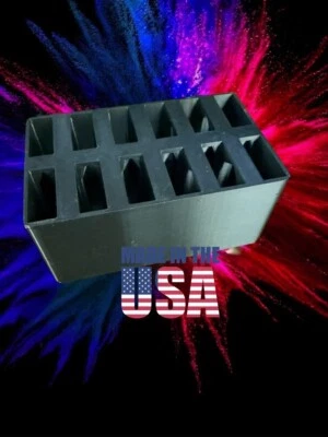 DESIGNWORKSFDM Single Stack Magazine Organizer Holder Safe Storage 12 Slots