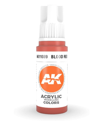 3 - AK Interactive AK11089 3rd Gen Acrylic Blood Red 17ml | eBay
