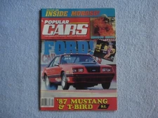 Popular Cars & Custom Rodder 1987 September Classic Hot Rod Modified Custom Cars