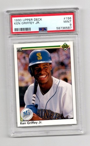 1990 Upper Deck Ken Griffey JR. Card #156 PSA MINT 9 | eBay