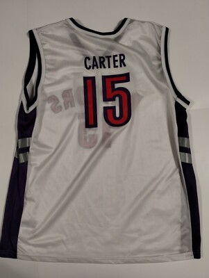 Champion NBA Toronto Raptors Vince Carter #15 Size 44 Jersey Fast