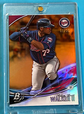 2016 BOWMAN PLATINUM - GOLD REFRACTOR - ADAM BRETT WALKER (RC) TP-ABW  #'d 1/25