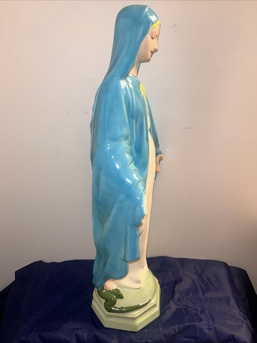 24" Our Lady of Lourdes Virgin Mary Mother Catholic Religious Statue Figurine - Picture 6 of 14