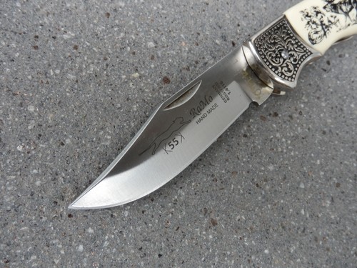 RaMo-Rainer Morsbach Solingen K55K Jagd Sammler Taschenmesser Handmade rostfrei. - Bild 6 von 11