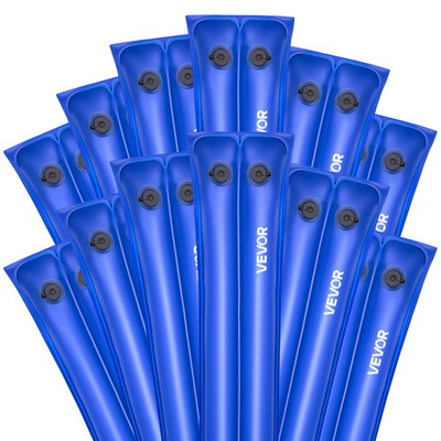 #ad VEVOR 26 Gauge Double Chamber Water Bags Tubes Winter Pool Cover 12 Packs 8 ft $68.90