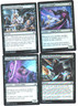 HUMAN SOLDIER BLACK DECK-40 CARDS MTG MAGIC N-MINT EDGE OF ETERNITIES FOILS T26