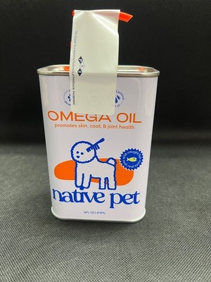 Native Pet Omega 3 Fish Oil for Dogs & Cats 16 oz