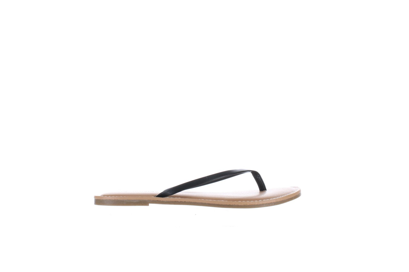 Женские вьетнамки CUSHIONAIRE Cora черного цвета, размер 7,5