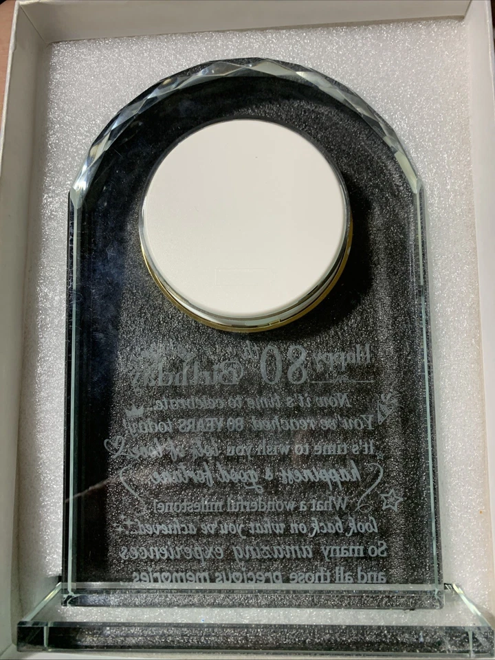 Feliz 80 Cumpleaños Reloj Cuarzo Regalos, 80 Años Cumpleaños Regalos Foto 3 de 3