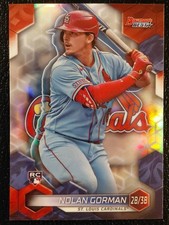 2023 Bowman’s Best Nolan Gorman RC Rookie Card Refractor #29