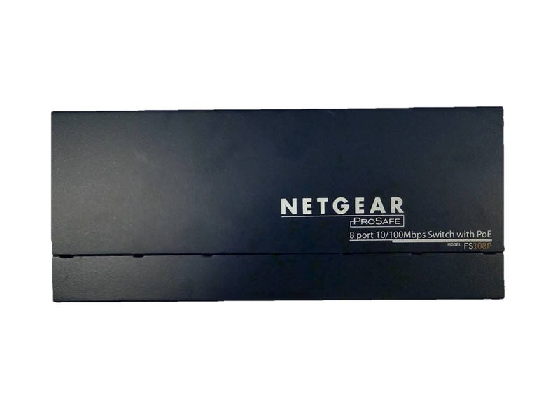 NETGEAR ProSafe 8-Port 10/100 MBPS Poe Fast Ethernet Switch FS108Pv3