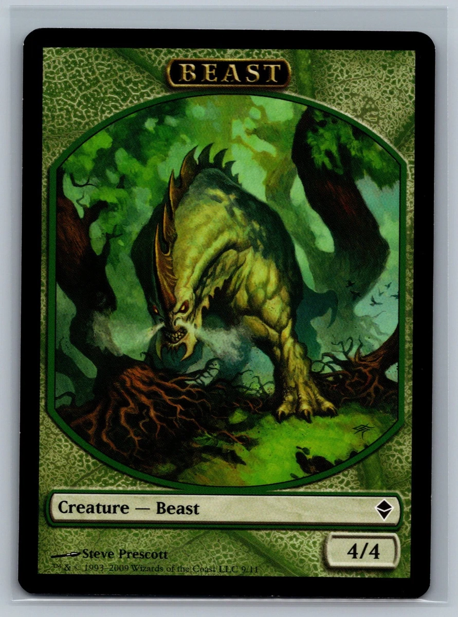 Beast Token 9 Zendikar for sale | eBay
