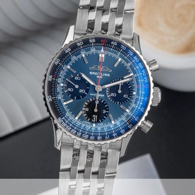 Breitling Navitimer 01 Chronograph 41 Automatik Ref AB0139241C1P1 B&P NP: 9650 
