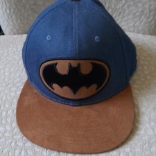 Gorra con logo de Batman azul marrón cosplay Snapback personaje principal Batman. talla única