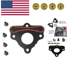 Camshaft Retainer Plate Gasket Compatible with LS Series Engines, &Bolt Kit A...