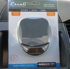 Escali PR-500 Digital Scale 8.8oz High Precision Tare Kitchen Office