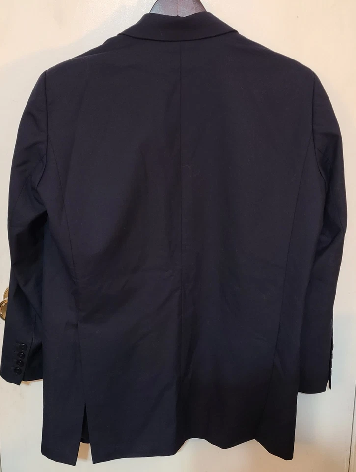 🔥BLAZER THE ROW 100% lã marinha italiana forrada de seda S peito duplo🔥 tendência - Imagem 4 de 4