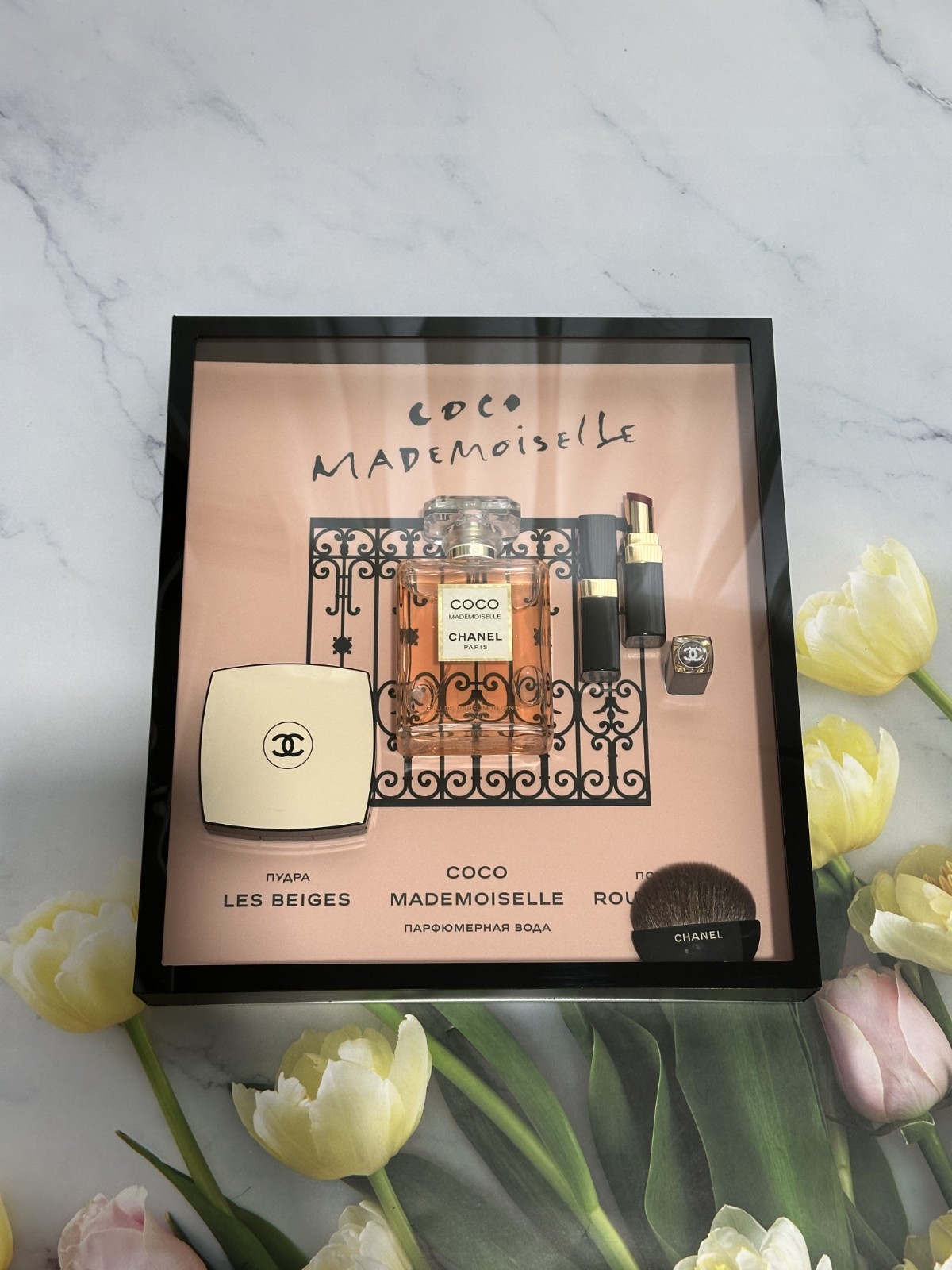 Chanel Display Coco Mademoiselle Store Display Limited Set Powder Perfume