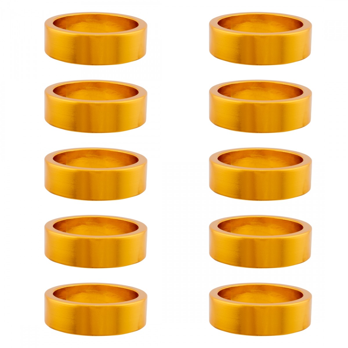 Прокладки для гарнитуры из сплава Origin8 размером 1-1 8 x 10 мм - Легкий алюминий с золотым покрытием 4490₽