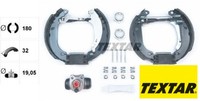 Textar 84053800 Bremsbackensatz 4 Bremsbacken Trommelbremse FüR Peugeot