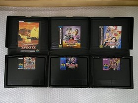 Neo Geo AES ROM Lot 7 Samurai Spirits KOF94 Soccer Brawler King Monsters Japan