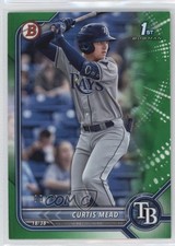 2022 Bowman Prospects Green Border 89/99 Curtis Mead #BP-10 12ui