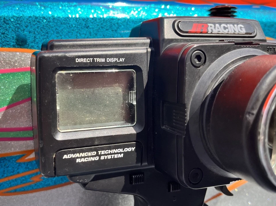 JR Racing XR2 Controller RC Direct Trim Display 2CH 75MHz AM - Image 3 of 4