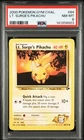 2000 POKEMON GYM CHALLENGE #84 LT. SURGE'S PIKACHU PSA 8