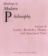 Readings In Modern Philosophy, - Paperback, by Ariew Roger; Watkins - Good