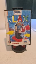Klax for Sega Mastersystem. Boxed with Manual