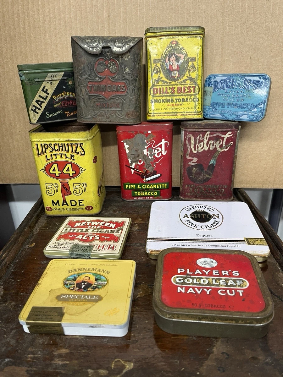 vintage tobacco tins ebay Tin One Half Pound Repeater Tobacco Mountie Horse Tin Unopened Tobacco Tin for sale