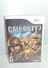 Call of Duty 3 (Nintendo Wii, 2006) Complete With Manual