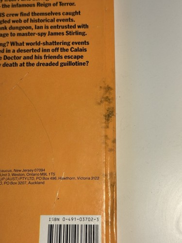 Doctor Who The Reign Of Terror Hardback 1st Edition Ian Marter - WH Allen - Picture 3 of 6
