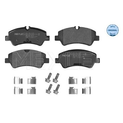Meyle Bremsbelagsatz Bremsklötze hinten KTMK312M008AA BK212M008AA 24704511