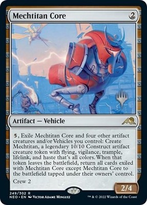 Mechtitan Core -Foil Near Mint MTG Promo Pack: Kamigawa: Neon Dynasty