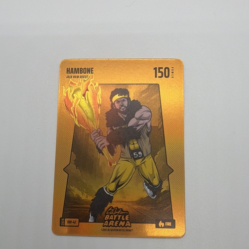 Hambone Bo Jackson Battle Arena OBF-42 Foil 150 HP Fire Standard 2025