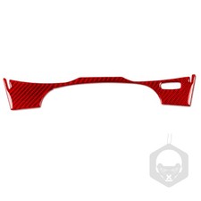 Carbon Fiber Interior Dashboard Speedometer Below Cover Trim For Acura MDX 14-20