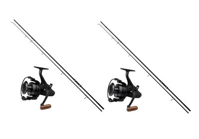Karpfencombo 2x After Dark G2 10` 3,00m 3.00lbs + 2x Prologic Avenger 4000 BF Fr