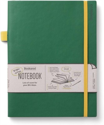 Bookaroo Bigger Things Notebook Journal - Forest Green (Paperback Book)