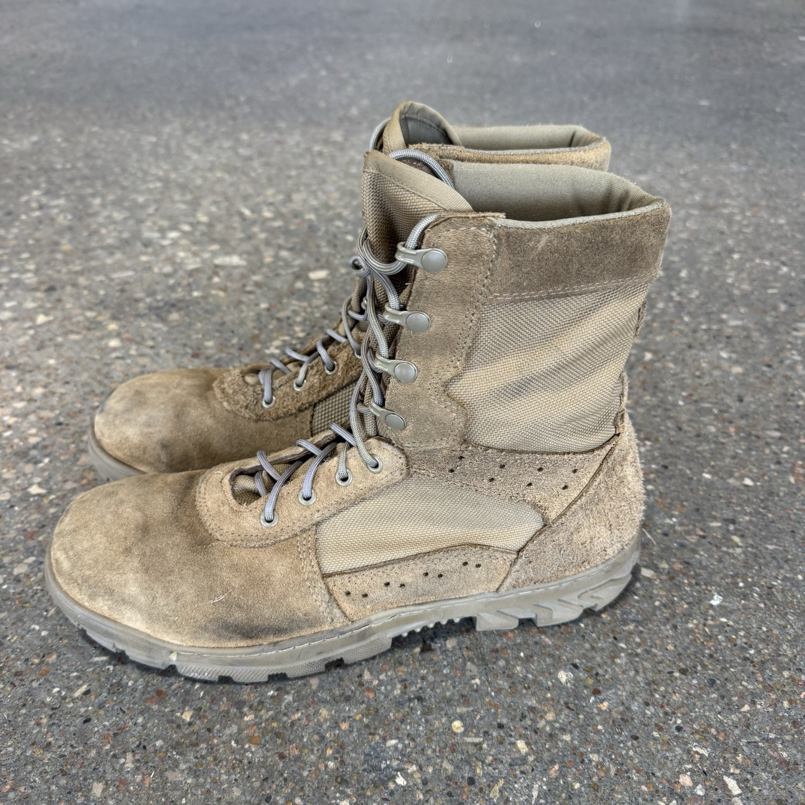 Thorogood Tatical Military Boots 8” Coyote Brown Steel Toe Mens 14 AR-670-1