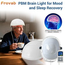 1070nm NIR Light Therapy Helmet Brain Photobiomodulation for Depression Insomnia
