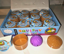 Mini Mystery Squishy Dumplings Entire Case of 12 Delicious Edition CE Certified