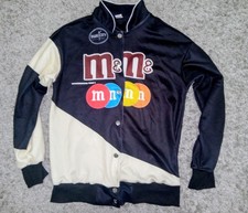 ❤️ Top ❤️ Chaqueta de diseño vintage M&M para hombre M chaqueta universitaria