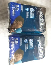 Goodnites Nighttime Underwear Boys Size L  17ct 2- Pack 34 total