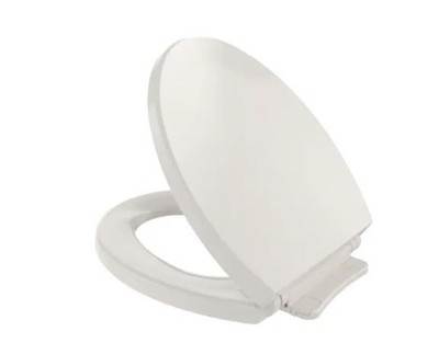 TOTO SS113#12 SoftClose Round Closed-Front Toilet Seat and Lid - Sedona Beige