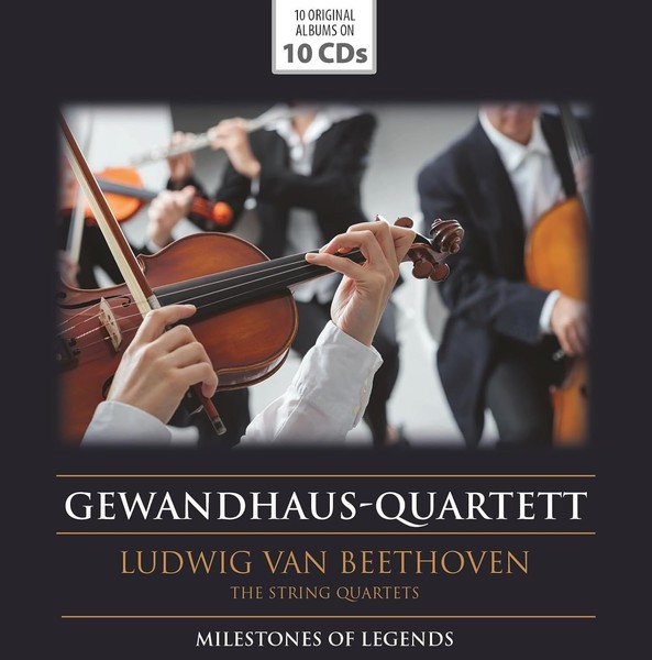 Audio Cd - Gewandhaus Quartett - Beethoven: The String Quartet (10 Cd) - Fermat-image