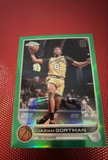 2022-23 Topps Chrome OTE - Chrome  Jazian Gortman Green Refractor /75 💎🔥