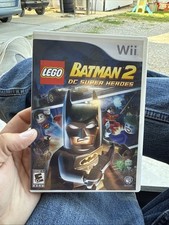 Nintendo Wii LEGO BATMAN 2 DC Super Heroes with Manual