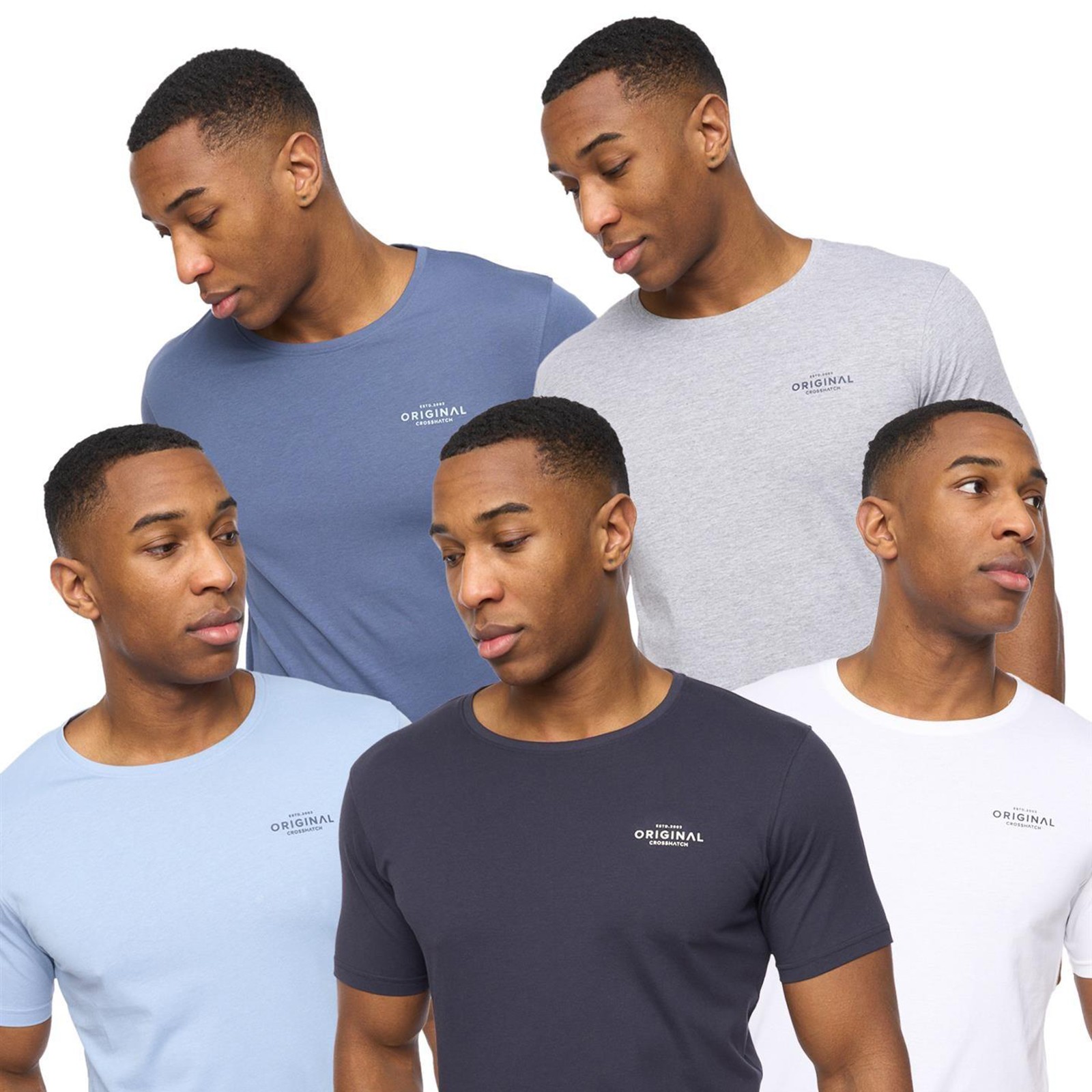 Basicblues T-Shirt 5pk Assorted - S - Image 2
